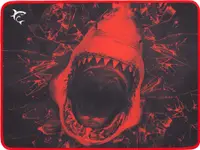 Mouse pad pentru gaming White Shark - SKYWALKER, M, moale , roşu/negru