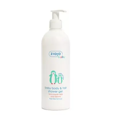 Gel de dus par si corp pentru copii, 6 luni+, Ziaja | 400 ml