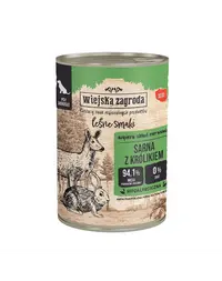 WIEJSKA ZAGRODA Forest Flavours Cerb cu iepure 24x400 g hrana umeda pentru caini adulti