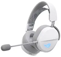 Căști gaming ASUS - ROG Pelta, wireless, RGB, albe