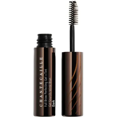 Chantecaille Full Brow Perfecting Gel Brow + Tint gel fixare pentru sprâncene Dark Tint 5.5 ml
