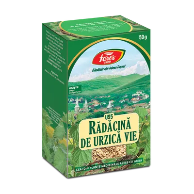 Ceai radacina de urzica vie U95, 50g, Fares