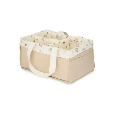 Coș de jucării pentru copii în culoare naturală din material textil 34x23x17 cm Vintage Toys – Cam Cam Copenhagen