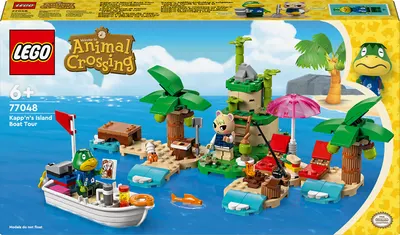 Constructor LEGO Animal Crossing - Excursie cu barca (77048)