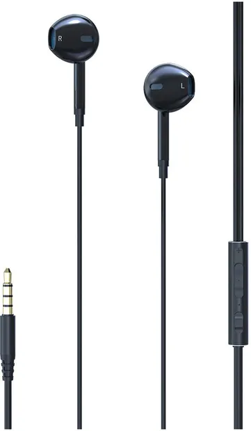 Căști cu microfon Lemontti – Ripple, negre