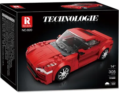 Constructor Reobrix Technologie - Tesla Model S, 305 piese
