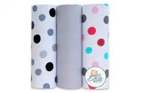 Set 3 scutece din bumbac 60x80 cm model No19