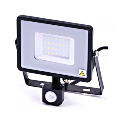 VT-30-S 30W 2400lm 4000K 230V IP65 black sensor