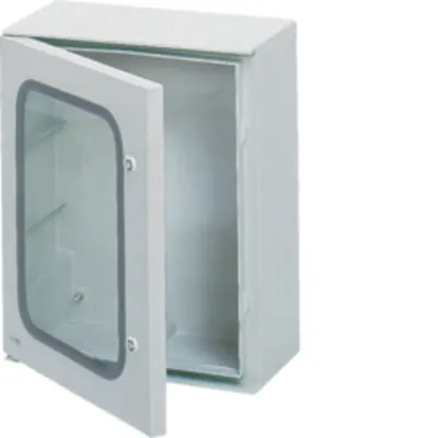 Tablou poliester IP65 24M 350x300x160, ușă transparentă