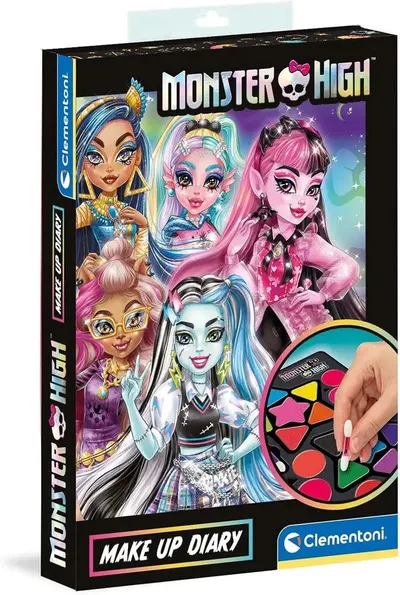 Set machiaj Clementoni Monster High Jurnal 18801