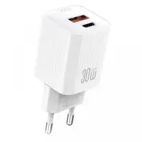Incarcator Retea XO Design L149, 30W, 3A, 1 x USB-A - 1 x USB-C, Alb
