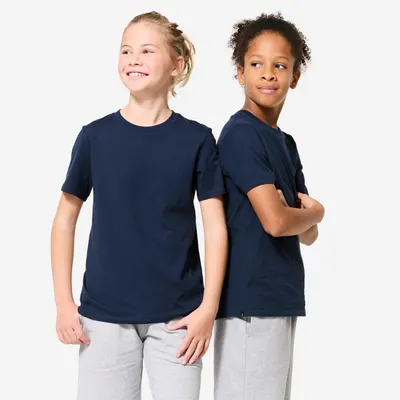 Tricou bumbac sport Bleumarin Copii