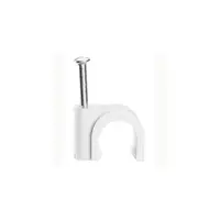 Clips fixare cablu Fixpentru - pentru concrete materials - pentru cable 9 mm² - alb