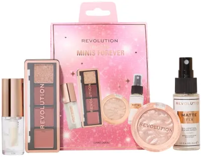 Makeup Revolution Set cadou Icons Minis Forever, 4 piese