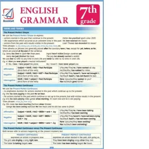 English Grammar, 7th Grade
