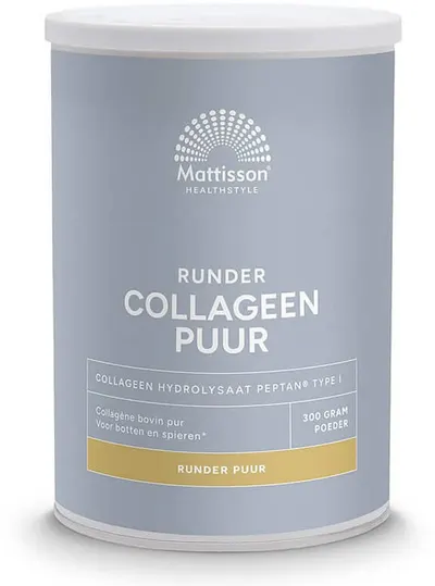 Bovine Collagen Peptan Type I, 300 g, Mattisson Healthstyle