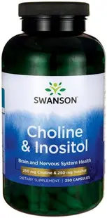 Choline & Inositol, 250 capsule, Swanson