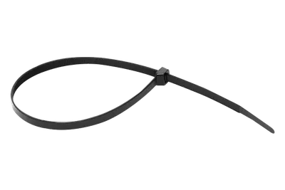 Coliere Nylon Negre 3.6 200 Mm Set 100 Buc