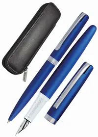 Set stilou și pix Online Eleganza - Satin Blue