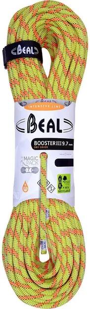 Corde simplă Beal Booster III 9,7 mm 80 m Unicore Drycover