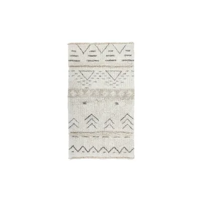 Covor crem lavabil/țesut manual din lână 80x140 cm Lakota Day – Lorena Canals