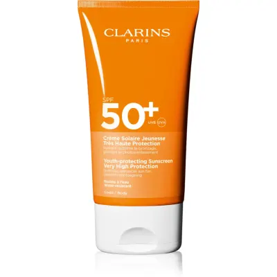 Clarins Sun Body Cream SPF50+ cremă pentru plaja SPF 50+ 150 ml