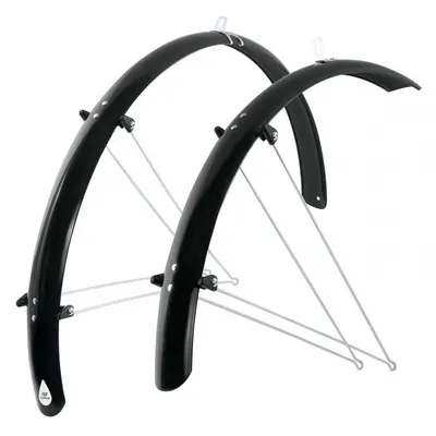 Set apărători Force Aluflex trekking 28 negre