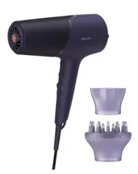 Uscator de par PHILIPS Seria 5000 BHD514/00, 2300 W, 2 viteze, 3 trepte de caldura, Tehnologie ThermoShield (Mov)