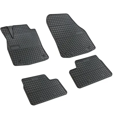 Set covorase auto din cauciuc Opel Astra H 2004-2014, presuri FROGUM, negre, 4 buc.