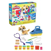Set plastilina cu accesorii Hasbro Play Doh Medic Veterinar