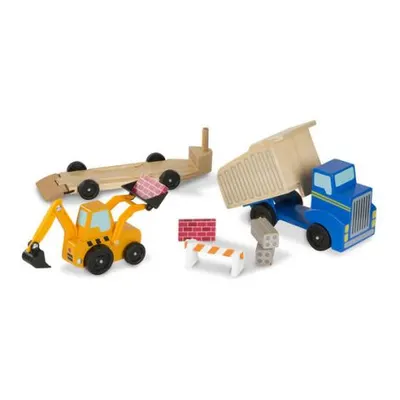 Set de joaca Utilaje de constructii din lemn MD2757