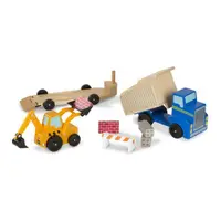Set de joaca Utilaje de constructii din lemn MD2757
