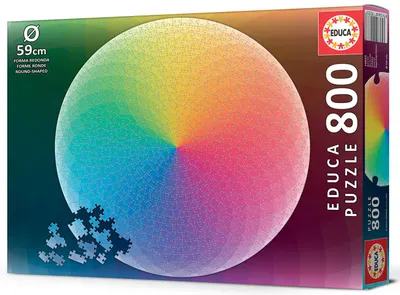 Puzzle rotund cu 800 de piese