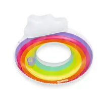 Bestway Colac Gonflabil cu Tetiera Rainbow 107 Cm