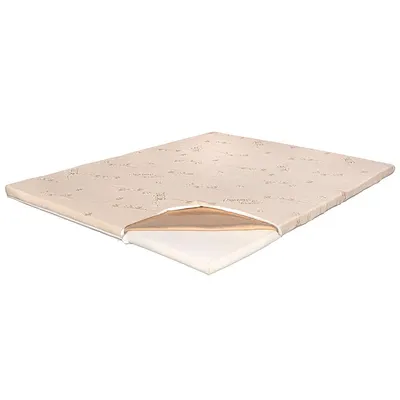 Topper Saltea Super Ortopedic, 6.5 cm, Bio Bumbac, 160 x 200 cm
