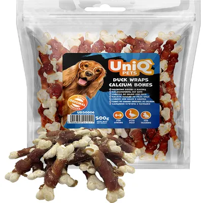 Os calciu cu carnita rata Unimis 0,5 kg