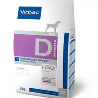 Hrana dietetica pentru caini Virbac HPM Dermatology Support 3 kg