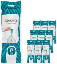 Sac de gunoi Brabantia - PerfectFit NewIcon, mărimea W, 5 l, 200 buc