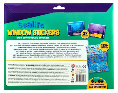 Autocolante pentru fereastra - Sealife Window Stickers