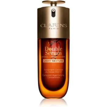Clarins Double Serum Light Texture ser intensiv împotriva îmbătrânirii pielii