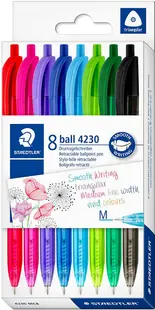 Pixuri automate cu gel Staedtler 4230 - 8 culori