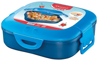 Cutie pentru mâncare Maped Concept Kids - Albastra, 750 ml