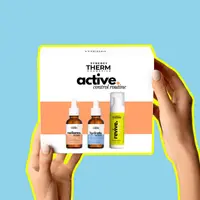 Set ACTIVE CONTROL ROUTINE set cu ser antioxidant și iluminator cu Vitamina C, ser hidratant cu 3 tipuri de Acid Hialuronic și ser antirid cu Retinal