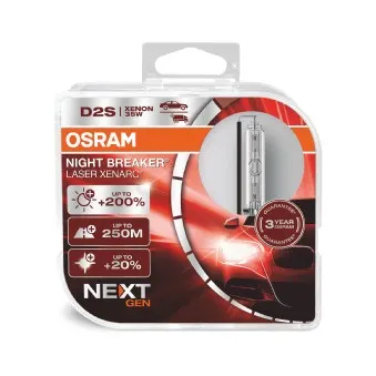 Set 2 Becuri Xenon 85V D2S Xenarc Night Breaker Laser Nextgen Osram