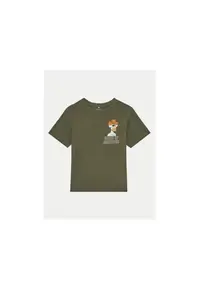 Tricou copii - 304719257 - Bumbac - Verde - Verde
