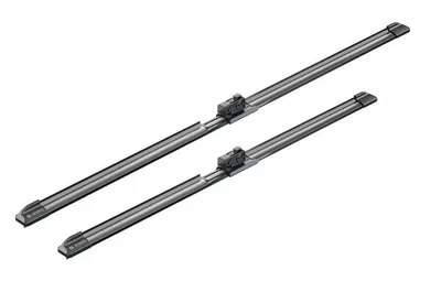 Set stergatoare parbriz BOSCH A725S 3397014725, lungime 625 mm, 500 mm, lama stergator lata, pentru vehicule cu volan pe stanga