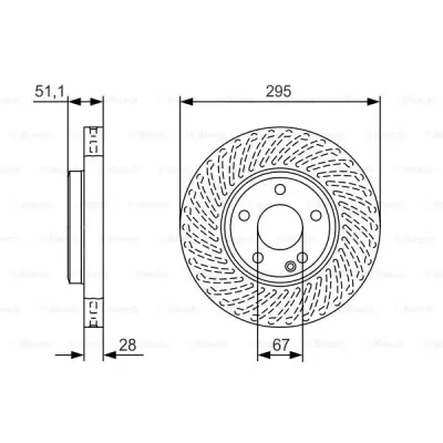 Disc frana BOSCH 0 986 479 A58