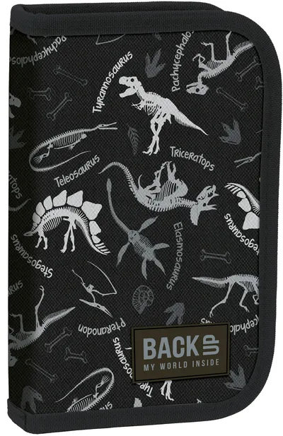 BackUp SW - Black Dinosaurs necesar cu accesorii, 1 fermoar și 2 aripi