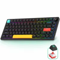 Tastatura Mecanica Ultra-Slim Wireless 75% Timebox, RGB, Low-Profile - Default Title