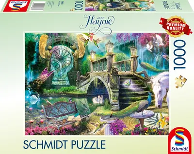 Puzzle Schmidt din 1000 piese - Grădina Secretă